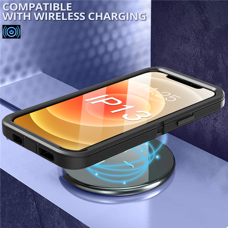 Defender Case For iPhone 15 14 13 Pro Max 12 Mini 11 Pro Xs Max XR 8 Plus Heavy Protection Shockproof Armor Cover With Clip