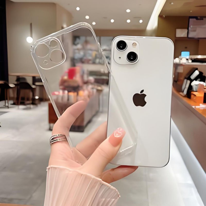 Back Cover Soft TPU Clear Transparent Sublimation Custom Cell Mobile Phone Case For iPhone 15 14 13 12 11 Pro Max 8 X Plus XR XS