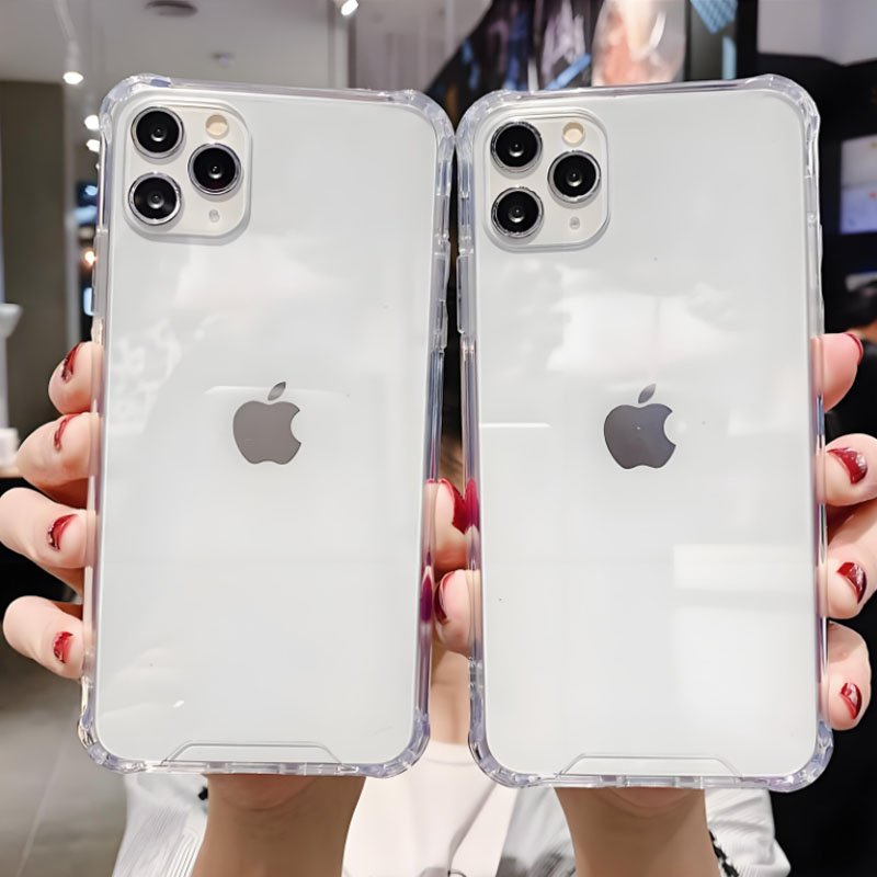 Back Cover Soft TPU Clear Transparent Sublimation Custom Cell Mobile Phone Case For iPhone 15 14 13 12 11 Pro Max 8 X Plus XR XS
