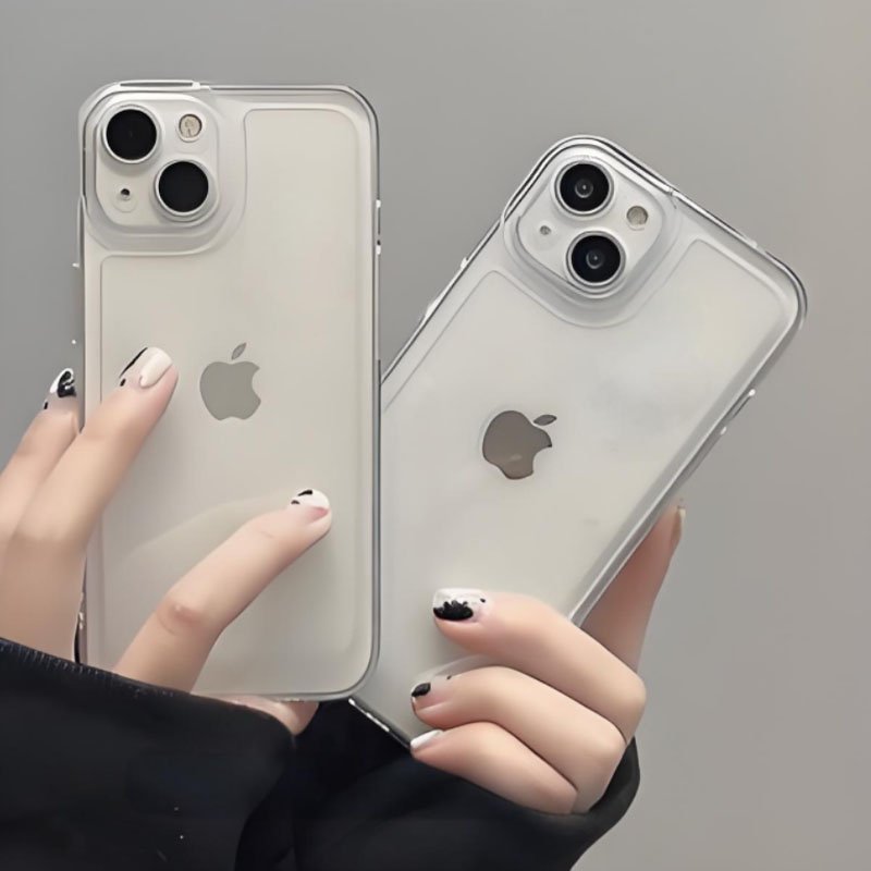 Back Cover Soft TPU Clear Transparent Sublimation Custom Cell Mobile Phone Case For iPhone 15 14 13 12 11 Pro Max 8 X Plus XR XS