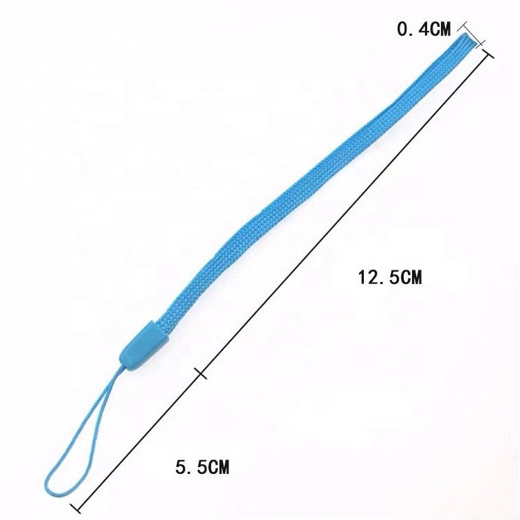 Wholesale Colorful pine nuts lanyard U disk rope Mobile phone strap bell jewelry accessories keychain nylon lanyard