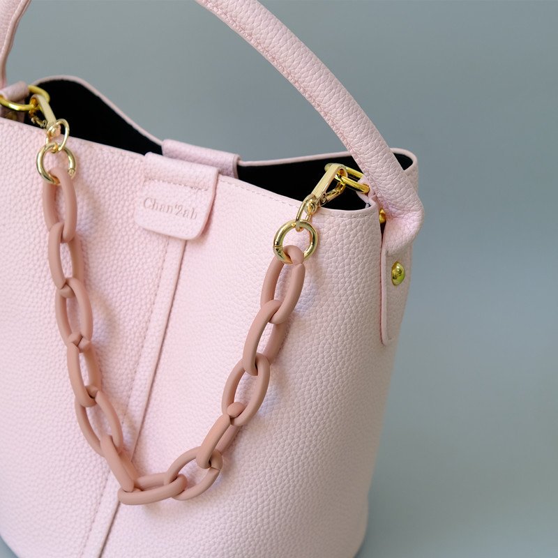 Versatile Matte Acrylic Mobile Phone Chain Universal Phone Lanyard Vintage Detachable Bag Chain Phone Crossbody Necklace