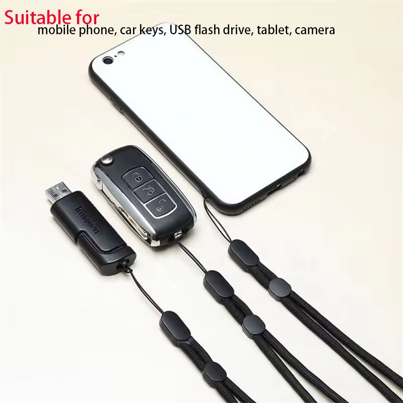 Adjustable Hand Wrist Lanyard Strap String For iPhone For Samsung Phones USB Flash Drives Keys Keychains Camera Holders