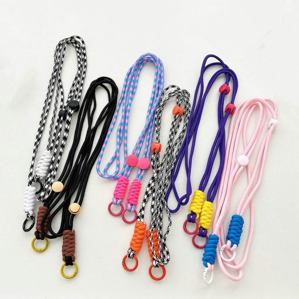 Fashion Universal Crossbody Nylon Mobil Phone Lanyard Removable Anti-Lost Hanging Rope Strap