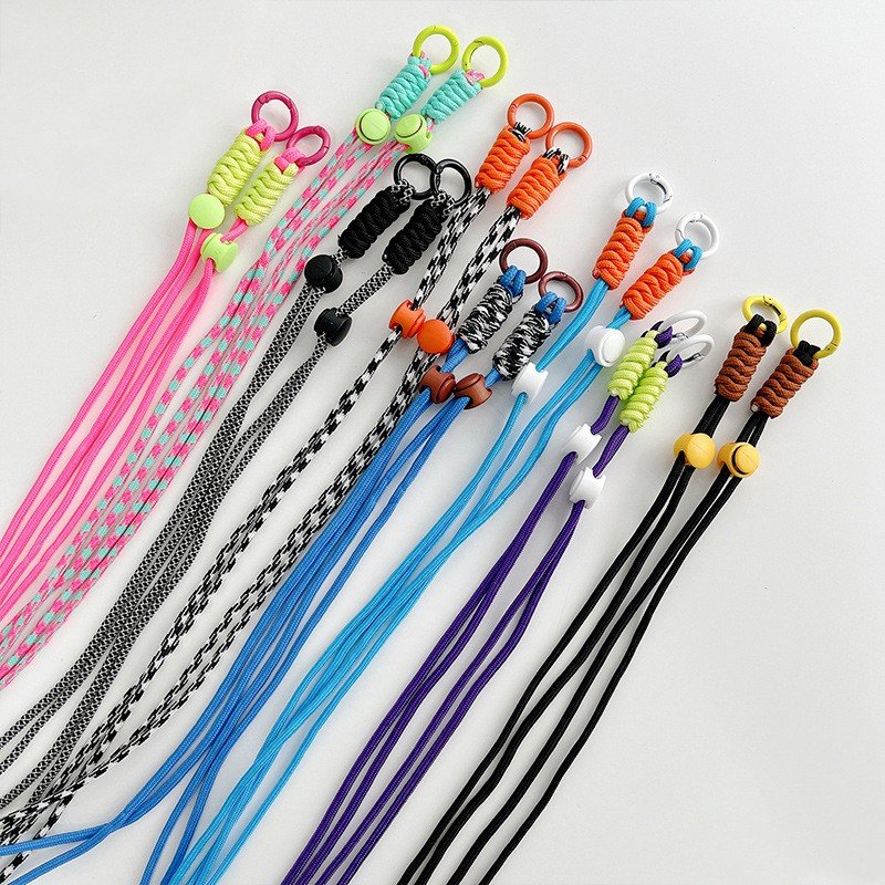 Fashion Universal Crossbody Nylon Mobil Phone Lanyard Removable Anti-Lost Hanging Rope Strap