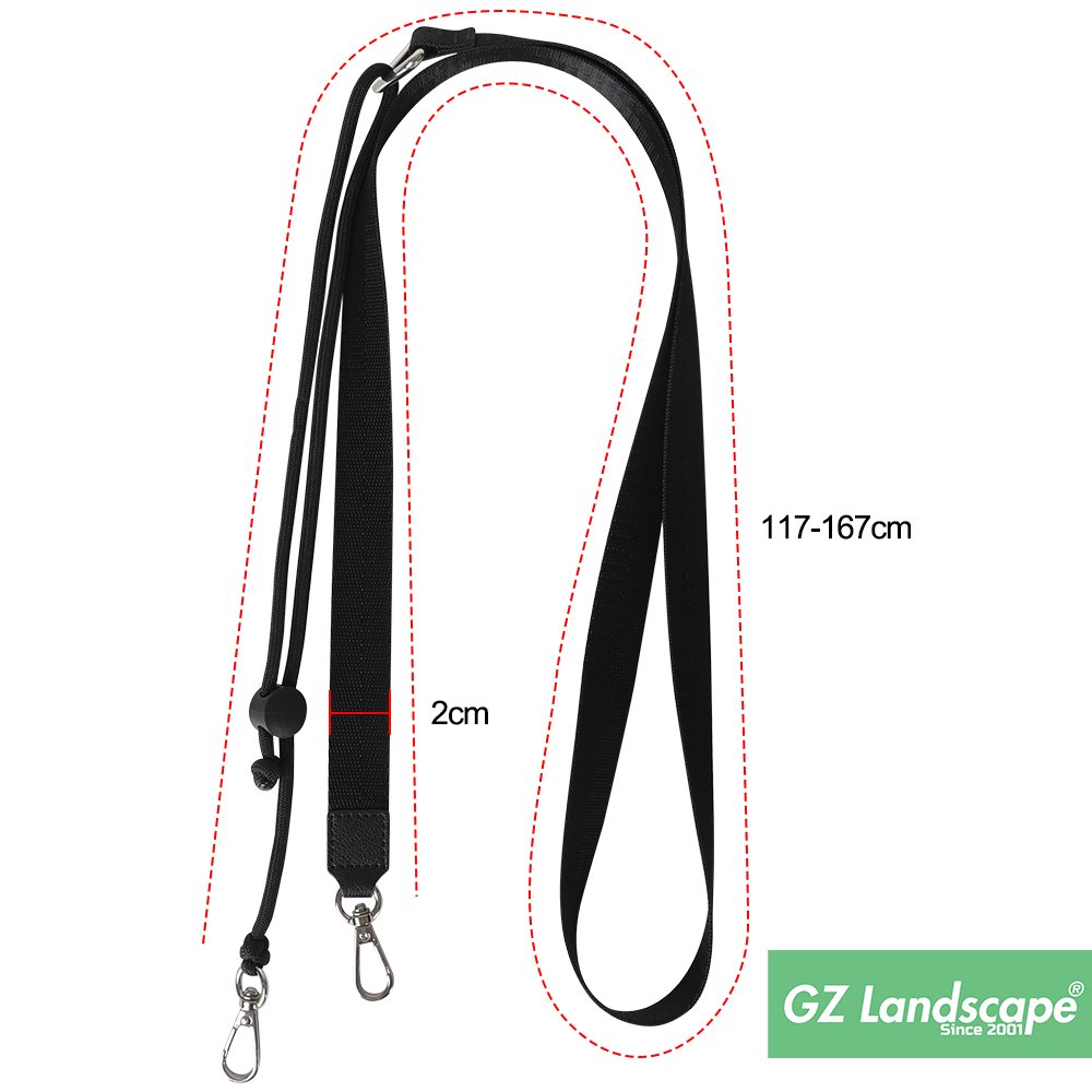 Custom logo strap anti theft universal adjustable crossbody nylon rope strap combine mobile phone lanyard