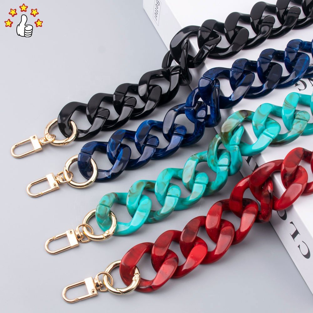 New Stylish Mobile Phone Straps And Vintage Acrylic Phone Chain For Fashion Phone Charm