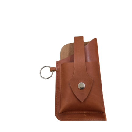 Hot Selling Brown Running Genuine Leather Belt Band Case Cover Mobile Phone Cases Bag Upper Bags Handy Travel Friendly Material