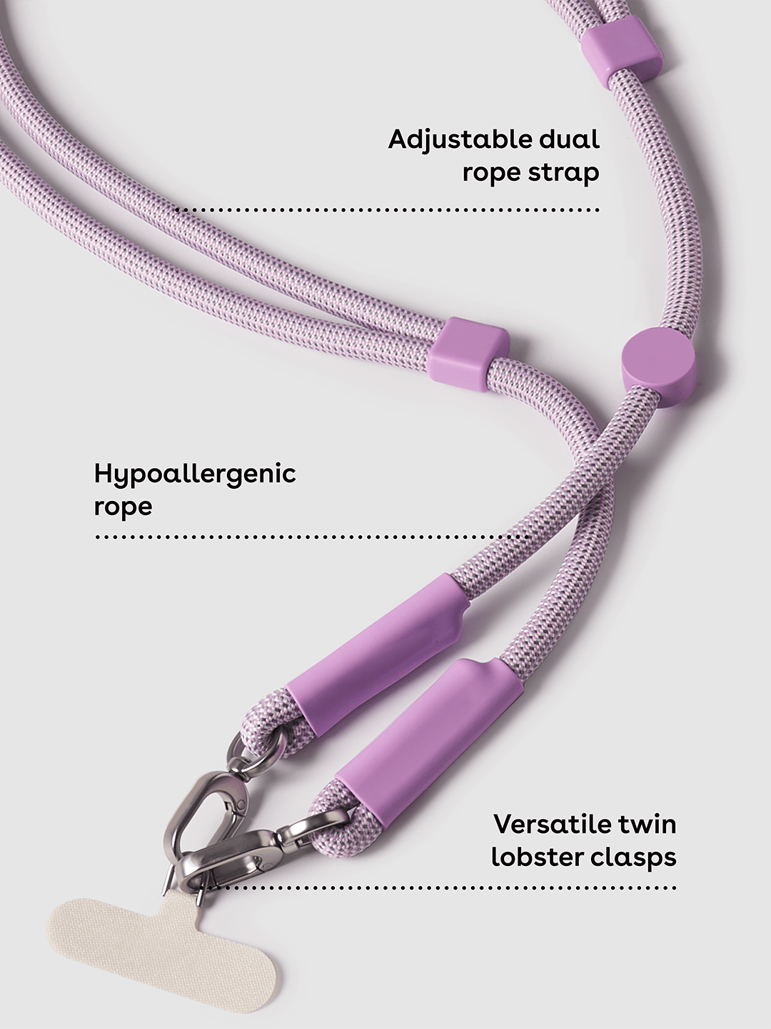 Newly launched woven rope mobile phone strap set suitable for all series of mobile phone accessories straps and lanyards