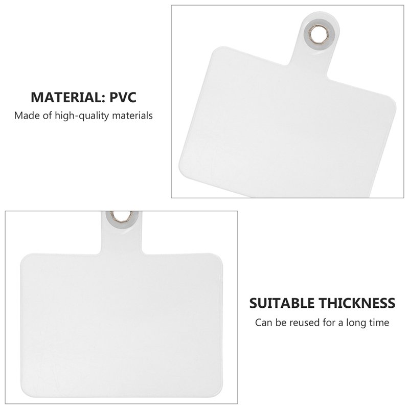 Universal Clear Phone Lanyard Tabs Patch phone case gasket For Mobile Phone Tether Card Cord Gasket Clip Loop Hole Hanging Strap