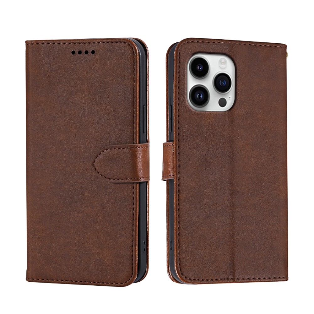 Fashion Wallet Phone Case For iPhone 16 Pro Max Flip Magnetic Leather Cover Protective Cases