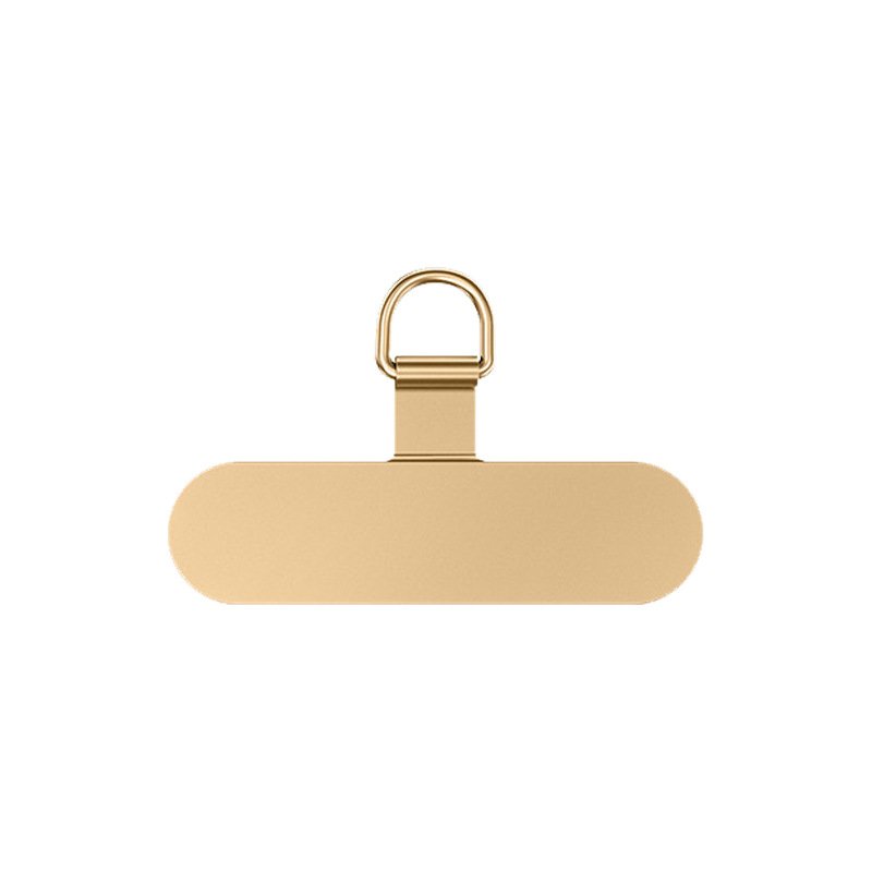 2024 Cheap Universal Phone Lanyard Patch Metal With Stainless Steel Slip Mobile Phone Tether Tab For Rope Shape Phone straps