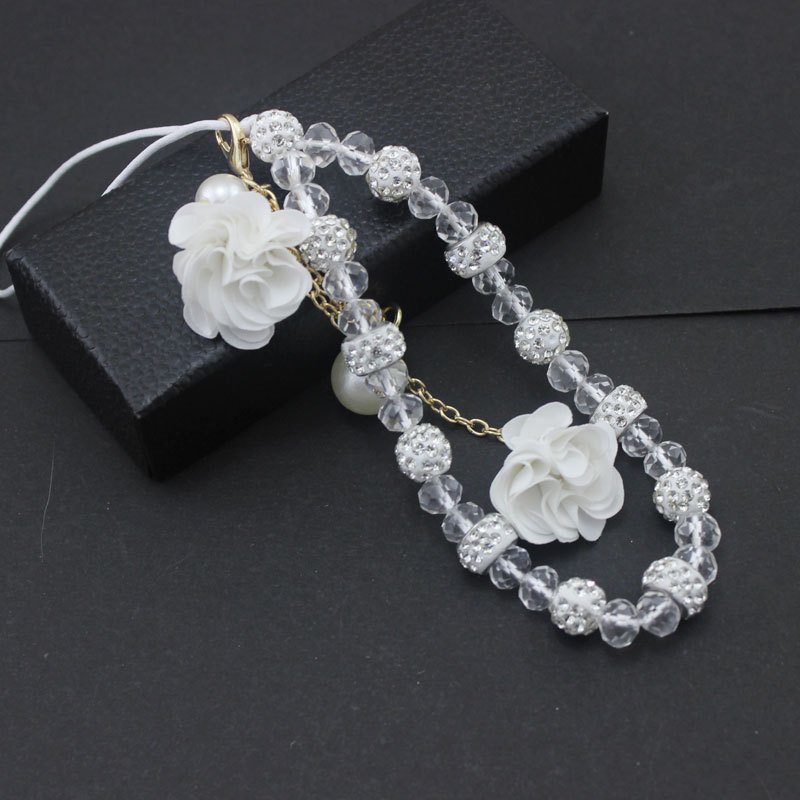 Customized mobile phone case lanyard universal diagonal necklace rope lanyard cotton rope belt mobile phone accessories