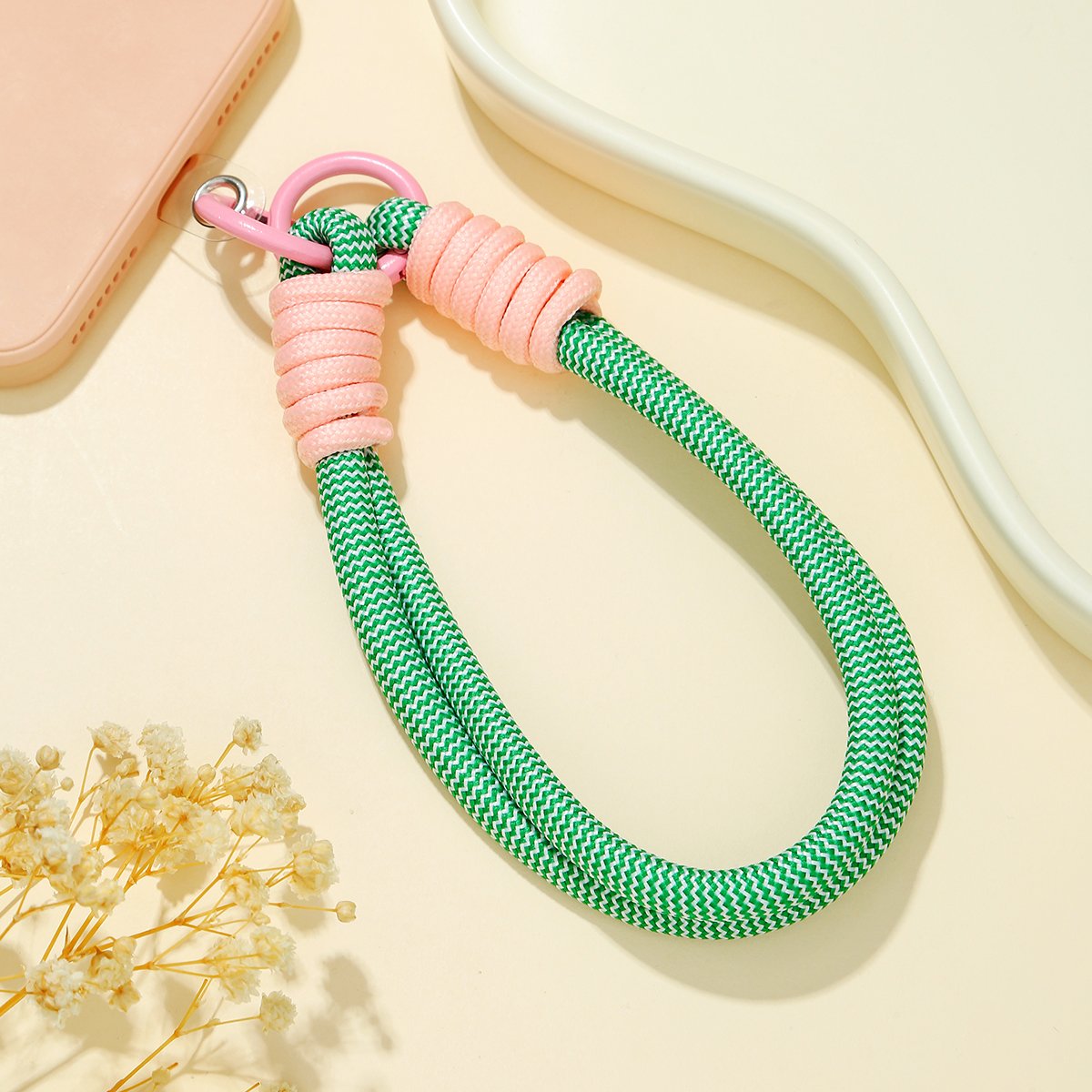 Fashion DIY Universal Cell Phone Strap For Most SmartPhones Adjustable Wristband Lanyard Short Mobile Phone Wrist Strap