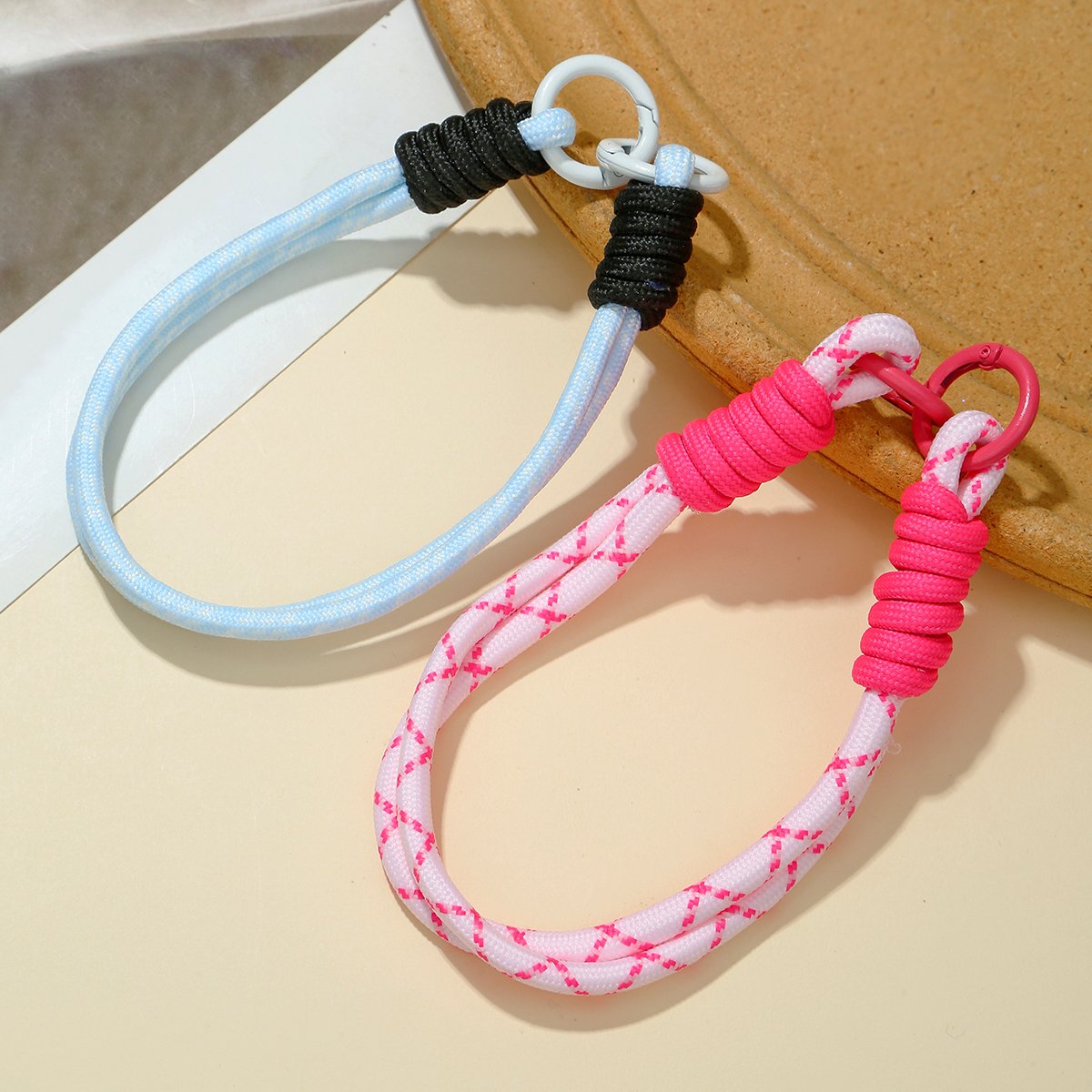 Fashion DIY Universal Cell Phone Strap For Most SmartPhones Adjustable Wristband Lanyard Short Mobile Phone Wrist Strap