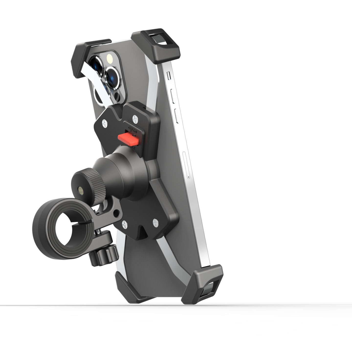 Wholesale Universal Motorcycle Mobile Phone Holder Aluminium Bicycle Handlebar Adjustable Cellphone Mount For Bike