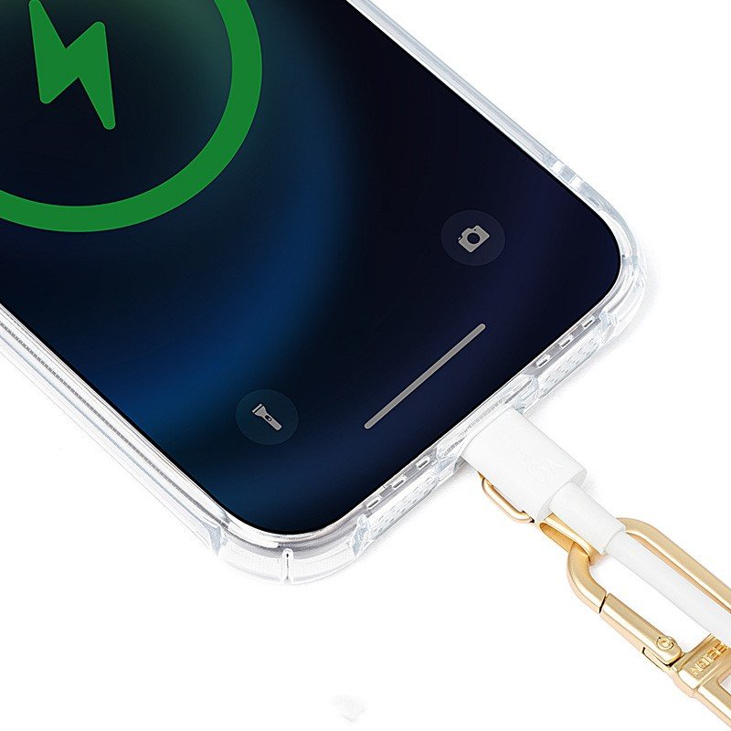 0.2mm Universal Phone Lanyard Patch with Stainless steel slip D-Ring Mobile Phone Tether Tab in Rope Shape metal Phone clip