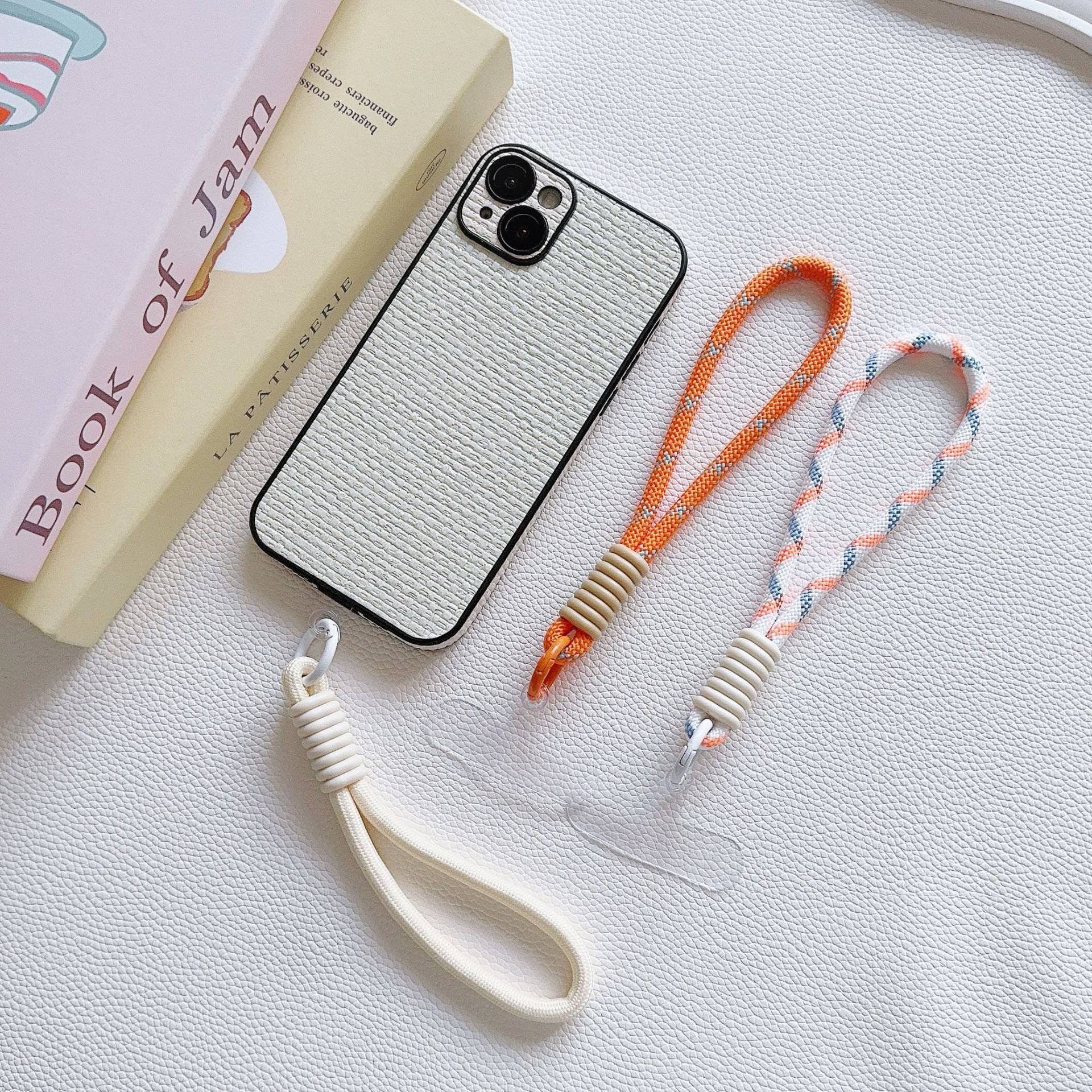 Candy Color Wrist Phone Rope Camera Phone Lanyard CellPhone Strap For Bottle For Mobile Phone Case