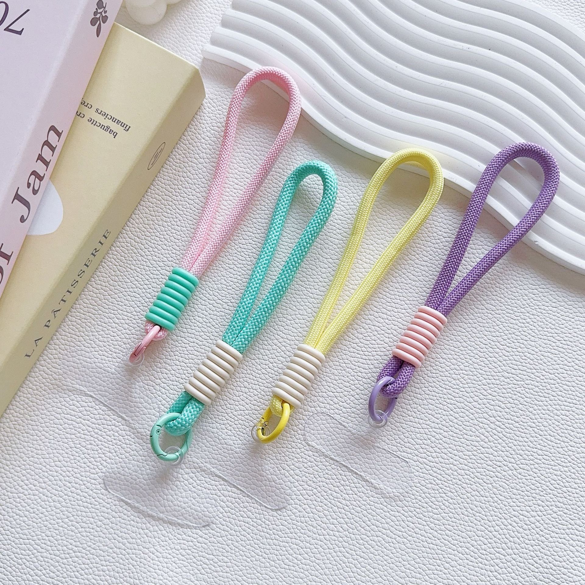 Candy Color Wrist Phone Rope Camera Phone Lanyard CellPhone Strap For Bottle For Mobile Phone Case