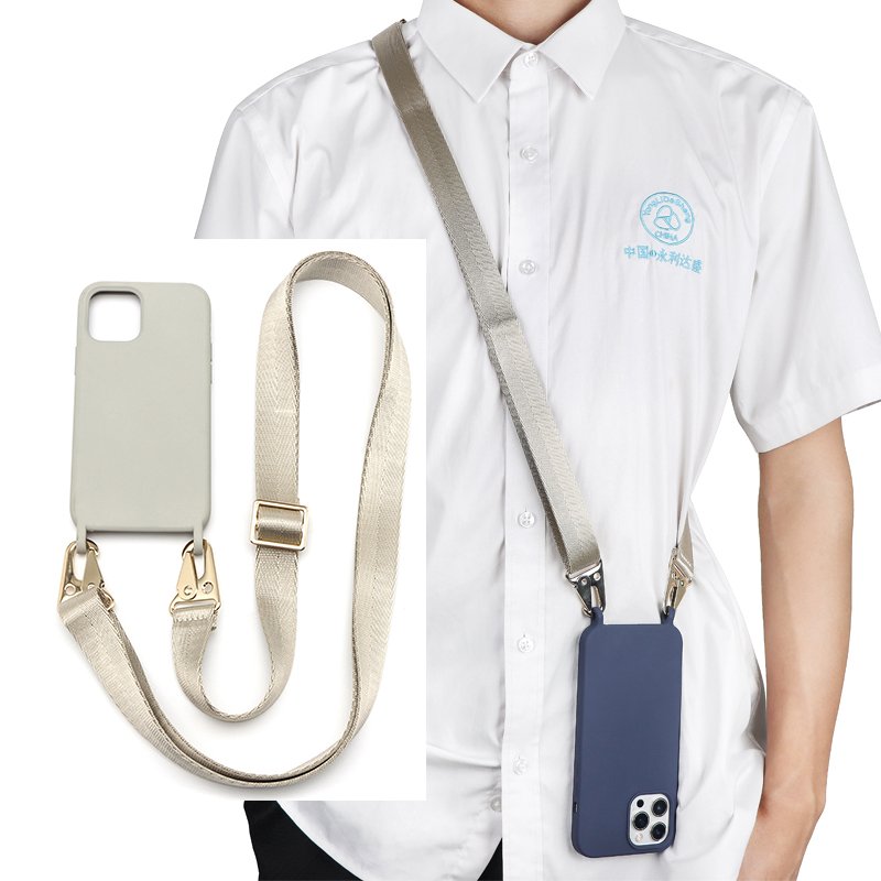 YLDS Customized Colorful Phone Accessories Shoulder Strap Polyester Phone Lanyard Mobile Phone Straps with Metal Snap Hooks