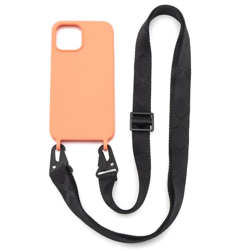YLDS Customized Colorful Phone Accessories Shoulder Strap Polyester Phone Lanyard Mobile Phone Straps with Metal Snap Hooks
