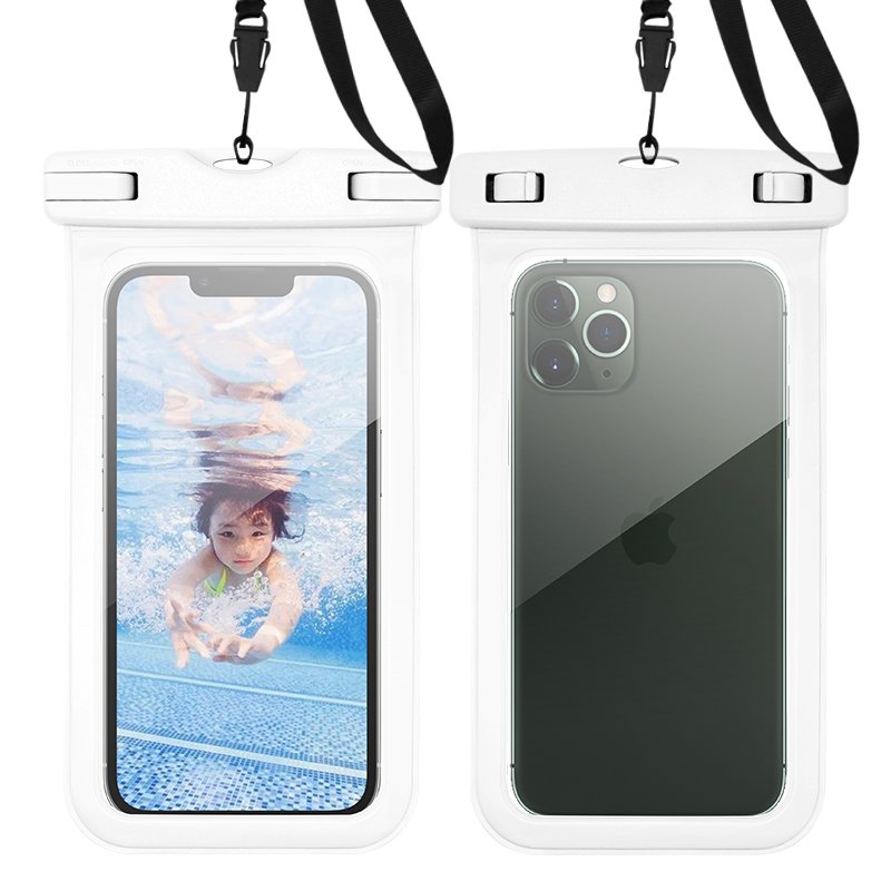 Wholesale basic IPX8 waterproof mobile pvc cover diving pouch phone bag for phone