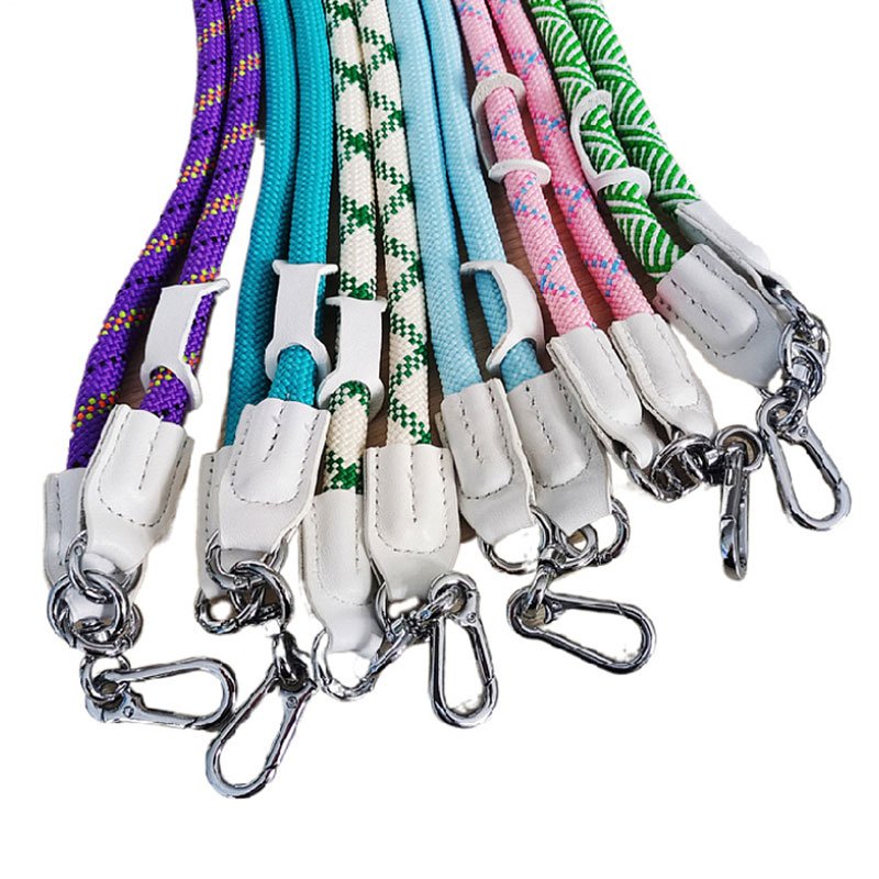 Laudtec SJS001 Universal Crossbody Nylon Lanyards Chest Strap Case Mobile-Phone Rope Tether Patch Lanyard Mobile Phone Straps