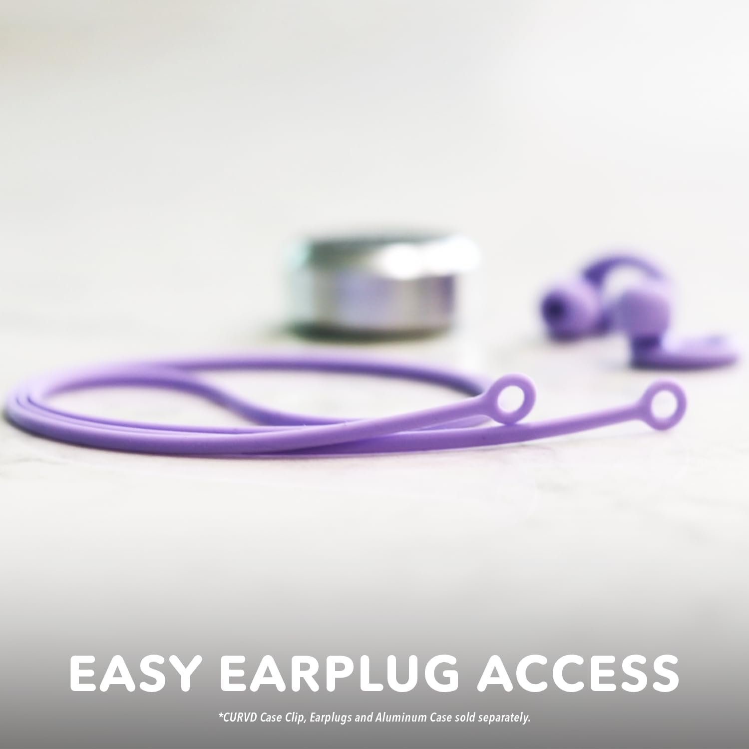 Ear Strap for Durable Flexible and High Quality Silicone Thread The detachable Earbuds Are Compatible with CURVD Customization