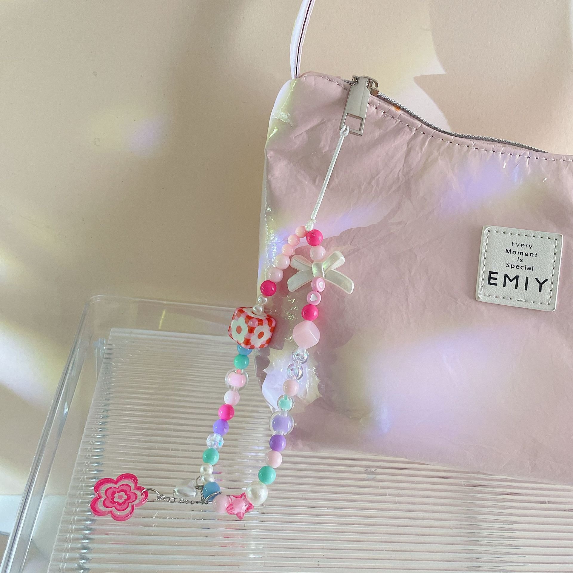 Handmade DIY Phone Strap Cell Phone Accessories Wrist Lanyard Bags Pendant Keychains Mobile Phone Straps