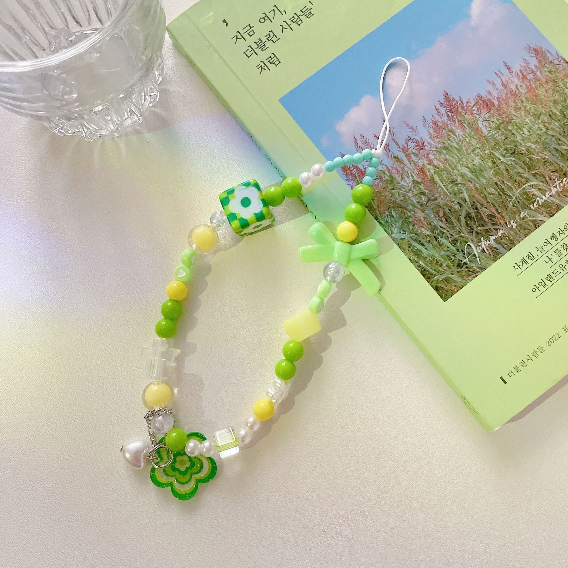 Handmade DIY Phone Strap Cell Phone Accessories Wrist Lanyard Bags Pendant Keychains Mobile Phone Straps