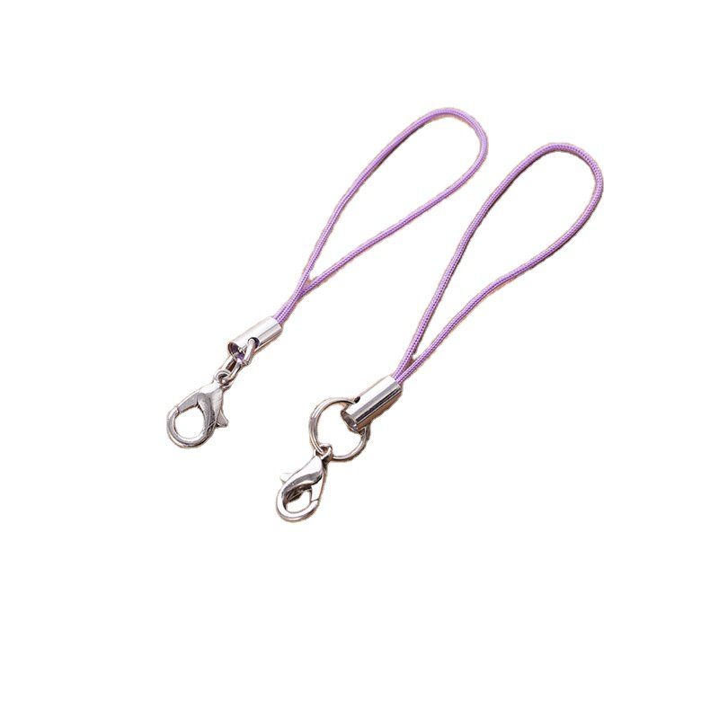 Diy Jewelry Accessories Lobster Clasp Mobile Phone Charm Cellphone Strap for Gifts Keychain Holder