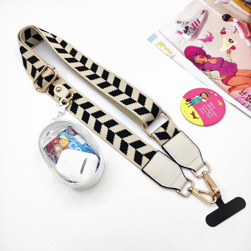 Hot Mobile Phone Portable Lanyard With Zipper Bag Removal Strap
