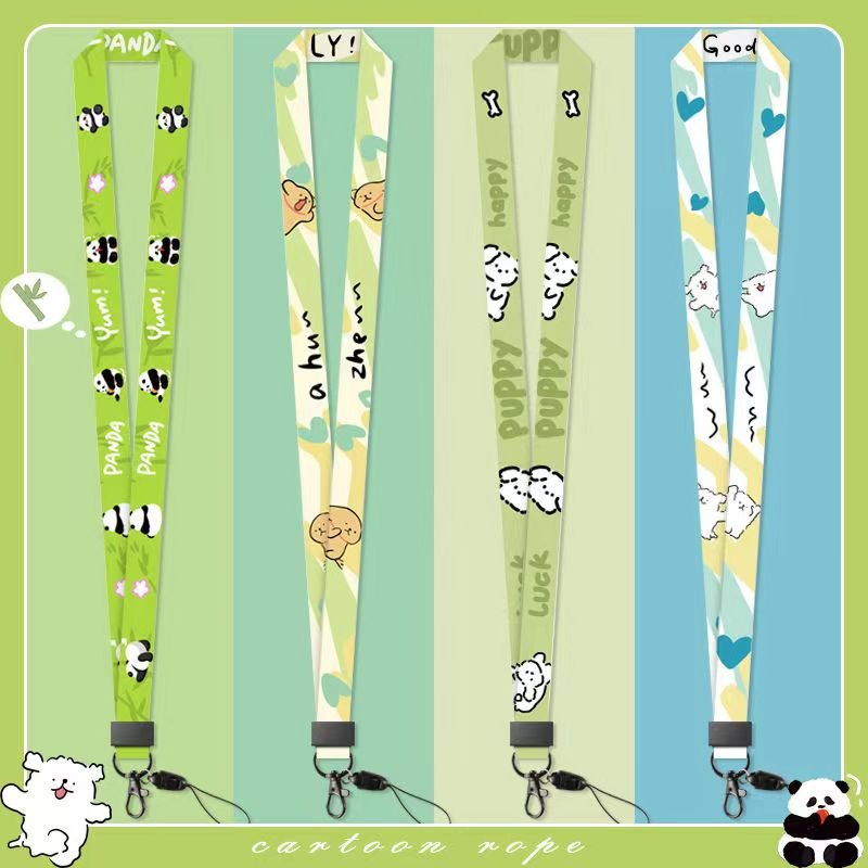 Promotional Mobile Phone Lanyard with ID Card Badge Holder Packaging & Printing Product