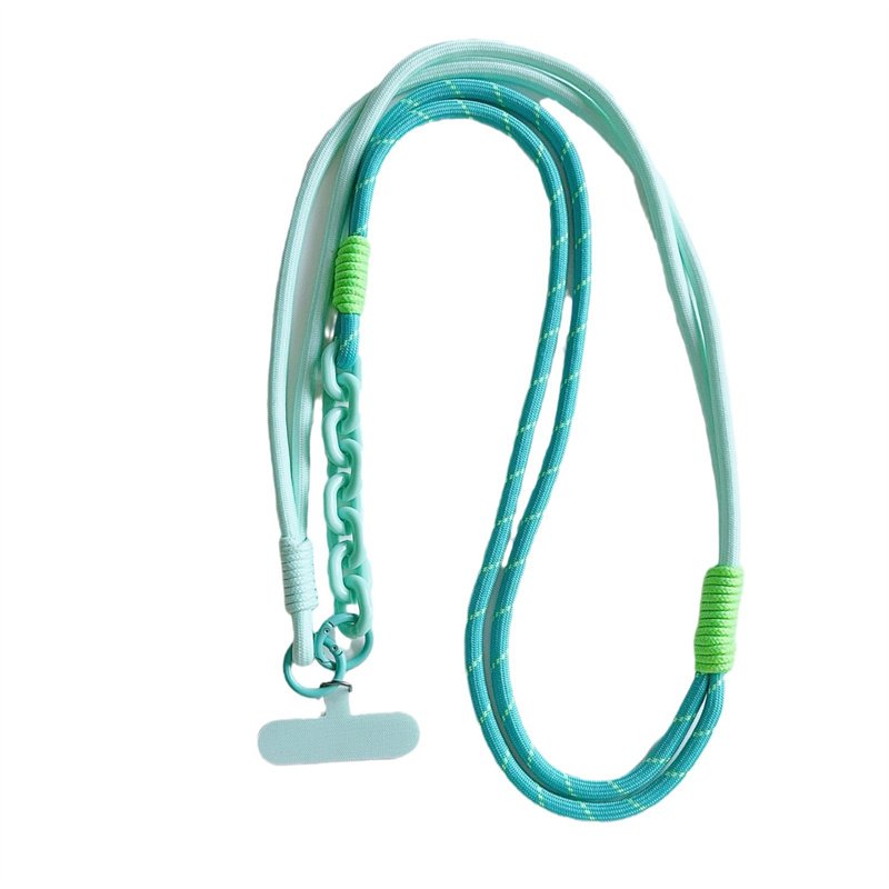 Cute Acrylic Phone Lanyard Diameter Outdoor Universal Case Crossbody Shoulder Card Neck Cord Clip Hang Anti-lost Wrist Strap