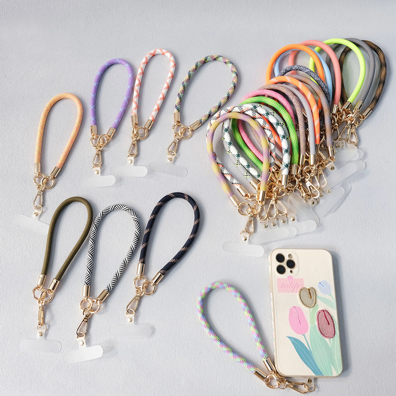 30CM Short Wrist Rope Universal Phone Lanyard With Tether Phone Patch With Wrist Rope
