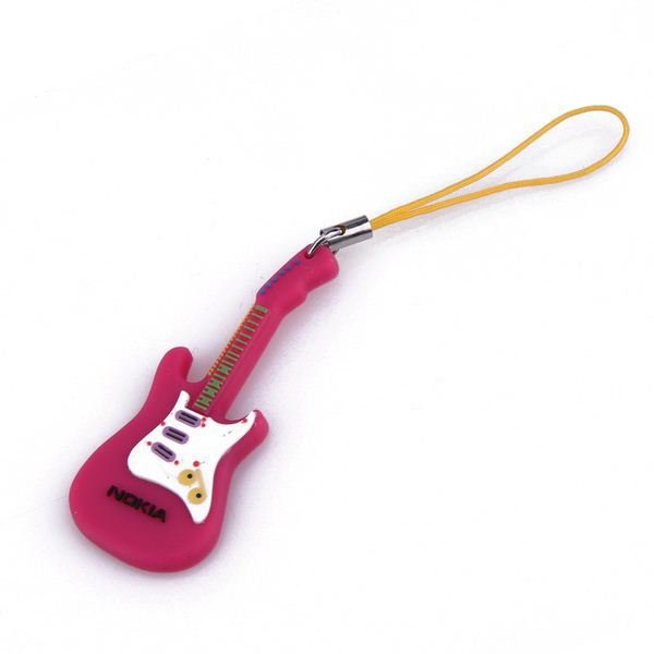 Cell Phone Lanyard Soft Silicone Rubber Cute Cartoon Custom Logo Style Phone Accessories straps