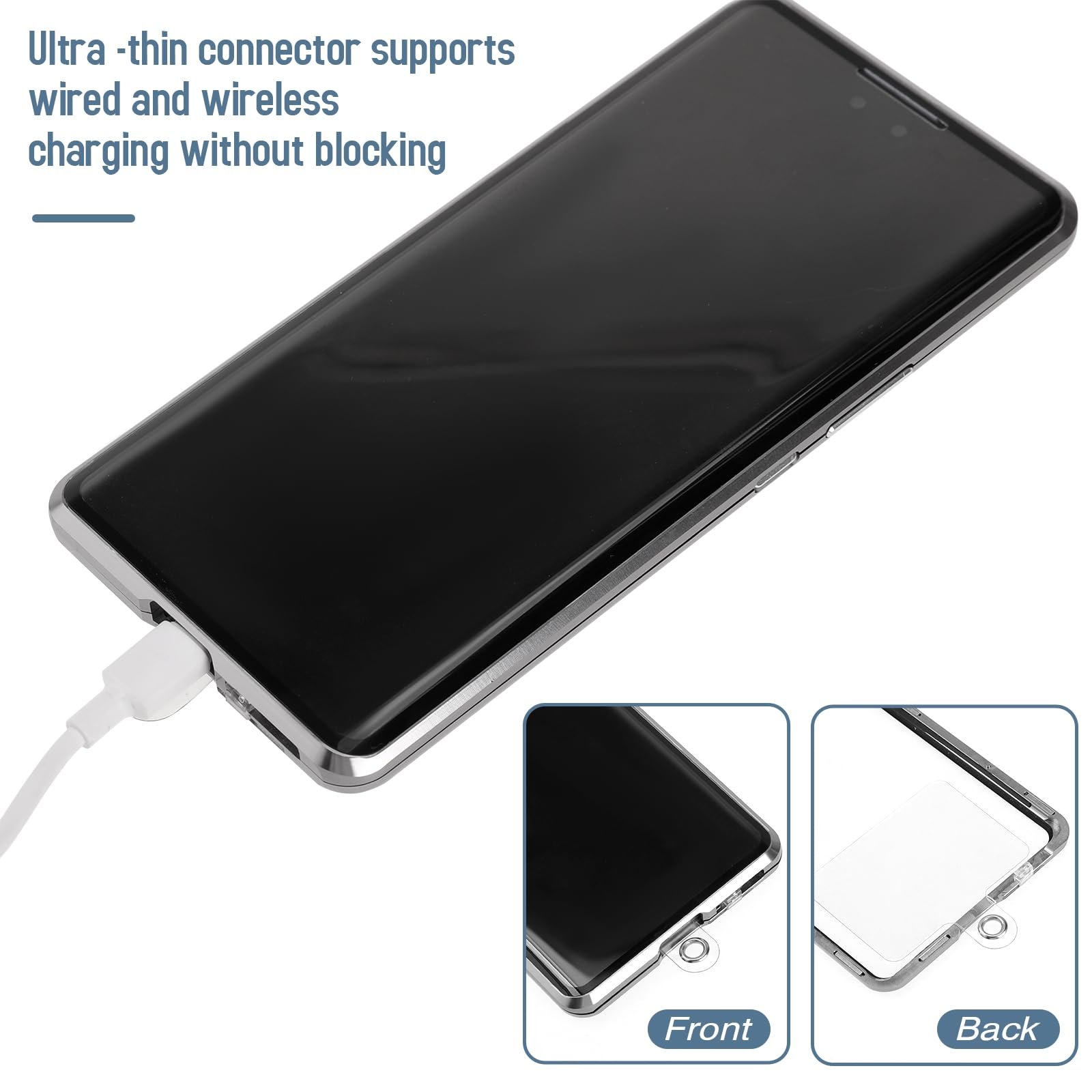 Universal Phone Lanyard Tab Without Adhesive PVC Phone Tether Tab for Cellphones Safety Drop Protection for Most Smartphones