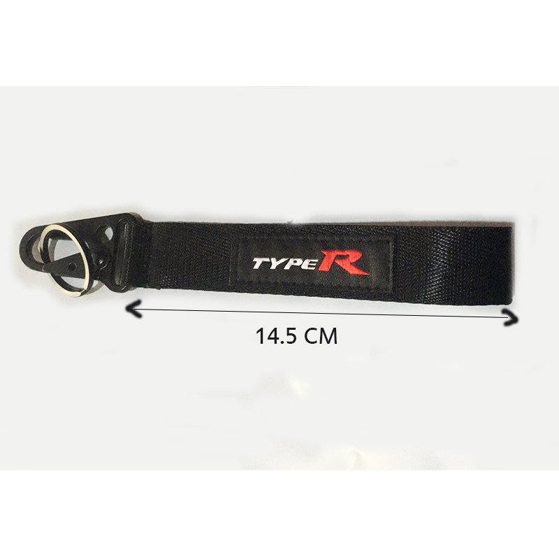 MY066 JDM Racing TRD MOMO BRIDE MUGEN Keychain Mobile Phone ID Card Hanging Strap Lanyards As Fck Domo Shocker Auto Key Ring