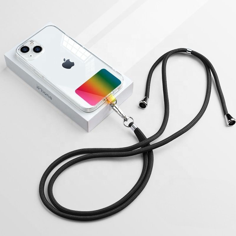Universal Phone Lanyard Multiple Color Mobile Phone Strap with Customized Connect Tab