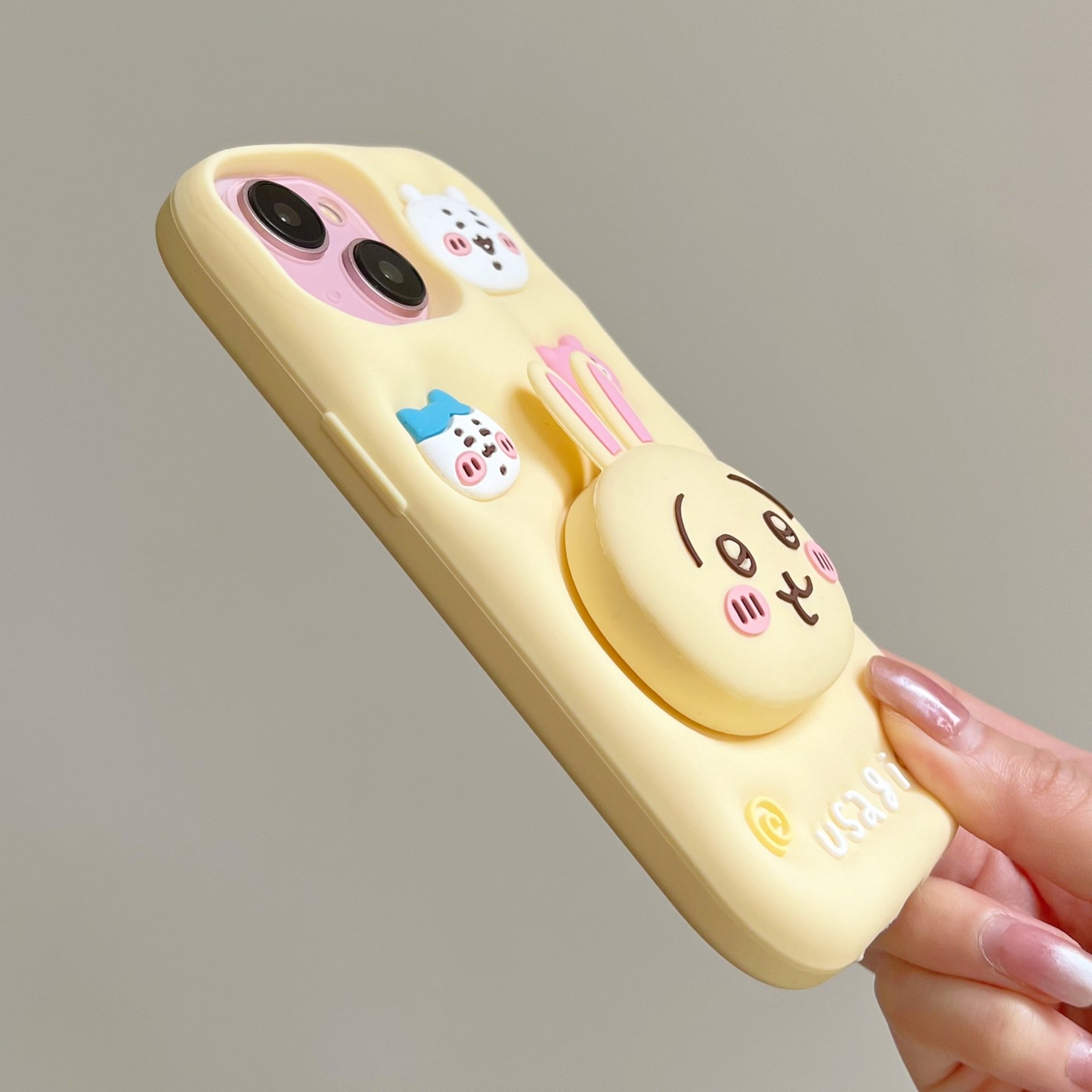 Cute Series Chiikawa phone Case Kawaii Cute Hachiware Japanese Anime Usagi Anti Drop Cartoon Creative Phone Case Girls Gifts