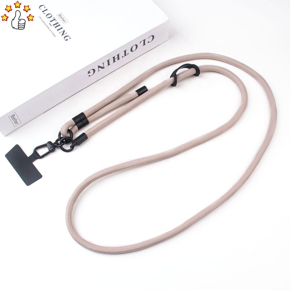 Hot Sport Phone Charm Long Style Nylon Crossbody Chain Mobile Phone Case Lanyard Straps For iPhone Cover Case