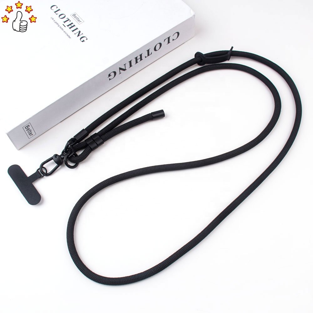 Hot Sport Phone Charm Long Style Nylon Crossbody Chain Mobile Phone Case Lanyard Straps For iPhone Cover Case