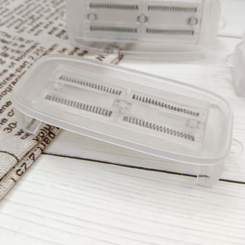 Mobile phone back clip large oval transparent PC clip DIY material hanging rope clip mobile phone accessories
