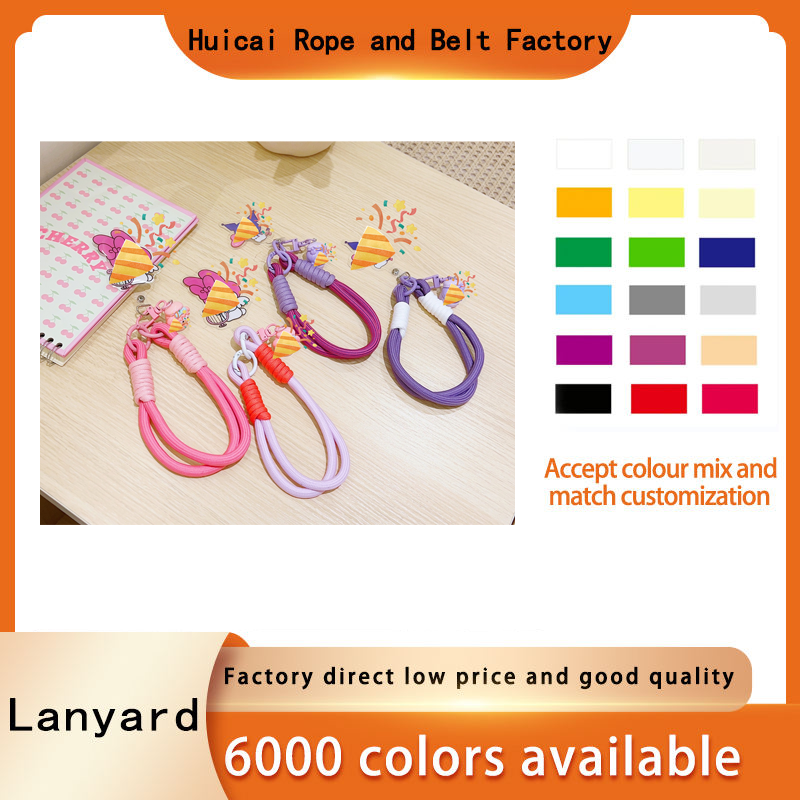 Custom High Quality Cartoon Short Mobile Phone Mobile Phone Lanyard Keychain Lanyard Lanyards For Phones