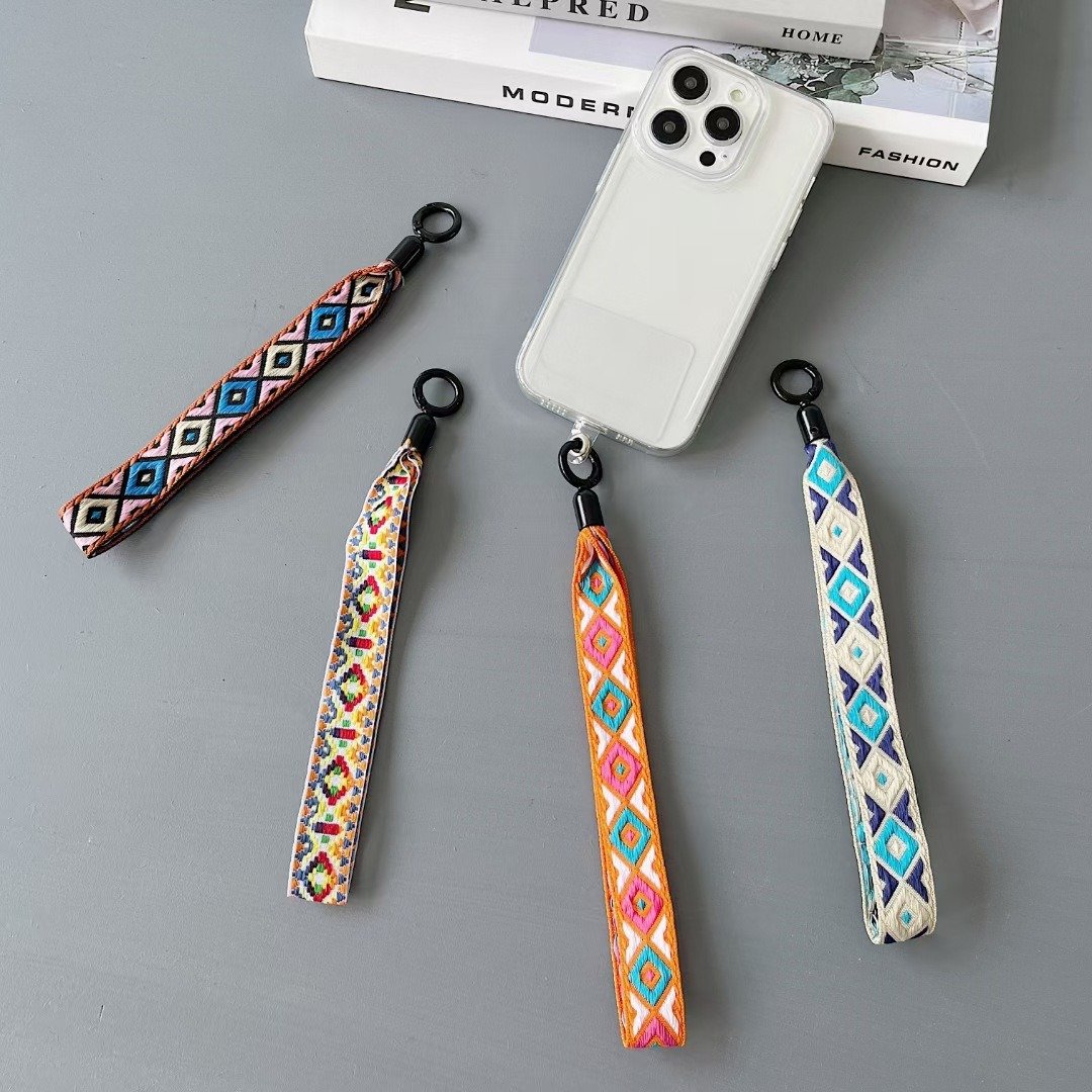 Vintage Phone Lanyard Phone Case Strap Wrist Strap Cell Mobile Phone Hand Strap Lanyard Strap for Phone