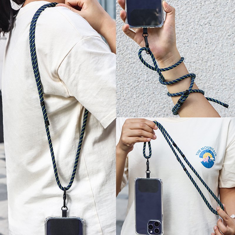Cartoon Pattern Tab Pad Tether Patch Phone Strap For Smartphone Telephone Cell Mobile Phone