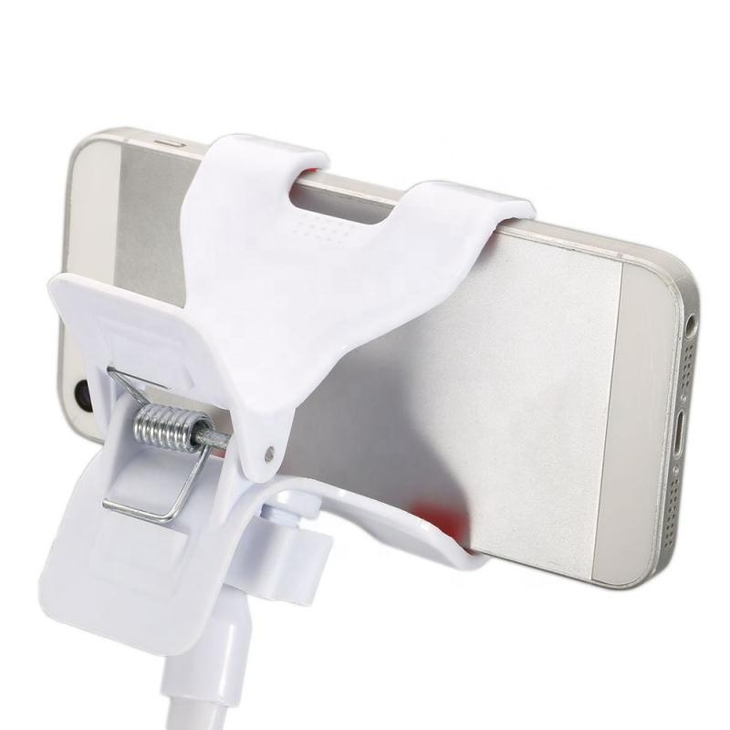 Universal Bracket Flexible Smartphone Long Arm Gooseneck Tablet Desktop Stand Cell Phone Clip Holder Lazy Mobile Phone Holder