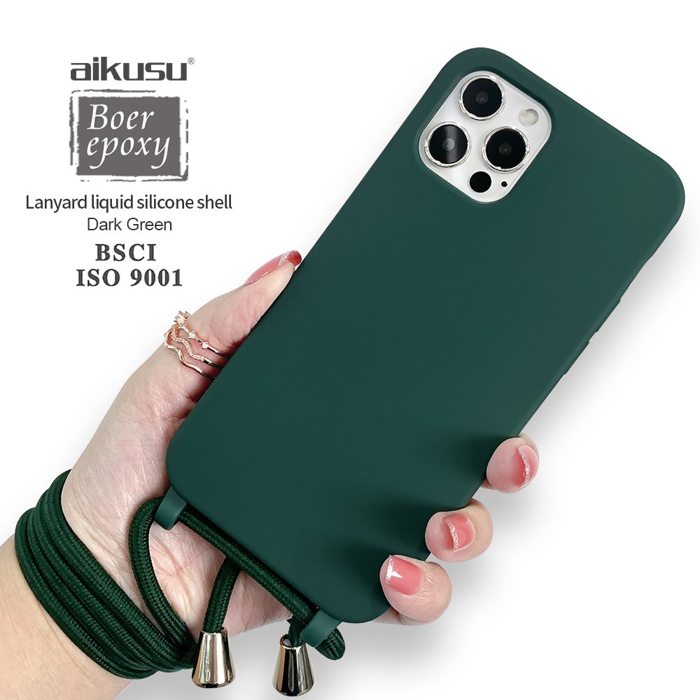 Latest Clear Strap Detachable Crossbody Phone Covers Case Shines E With Necklace 1 Strap Rope For iPhone 15 14 13 Pro max Case
