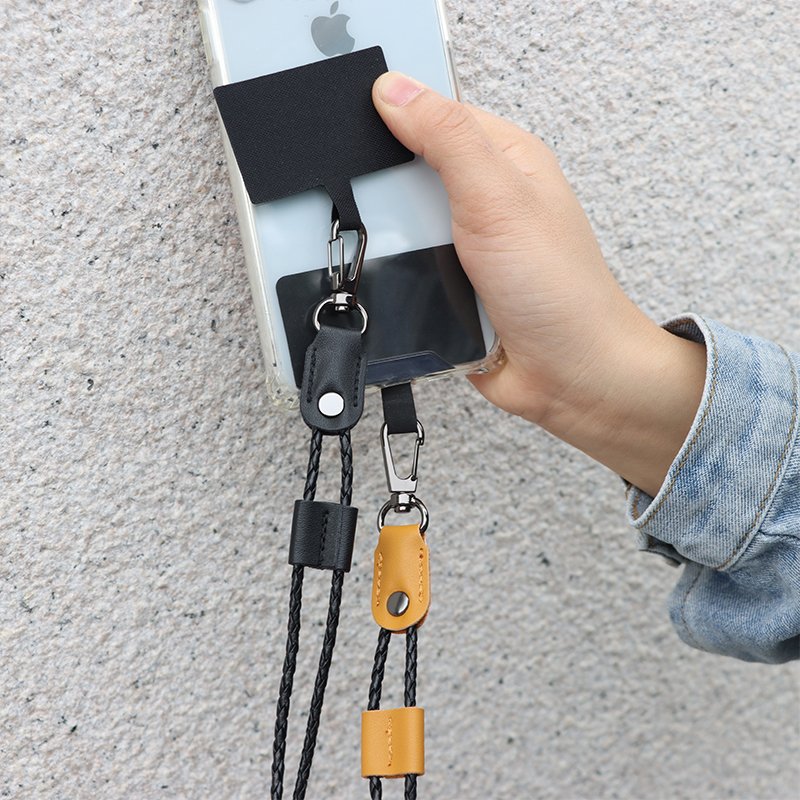 Cell Phone Lanyard Neck Strap Nylon Tether Tab Adjustable Mobile Phone Straps Necklace Lanyard Patch Custom Logo