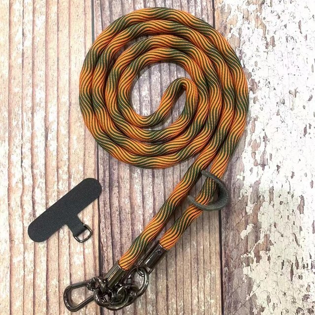 Universal Mobile Phone Lanyard Chain 120*8mm length Smartphone Neckband Strap Long Chain Phones Necklace Straps